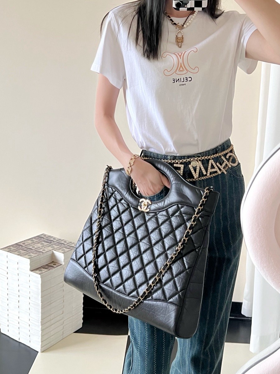 小香 23A 31Bag購物袋 黑色 大號_19