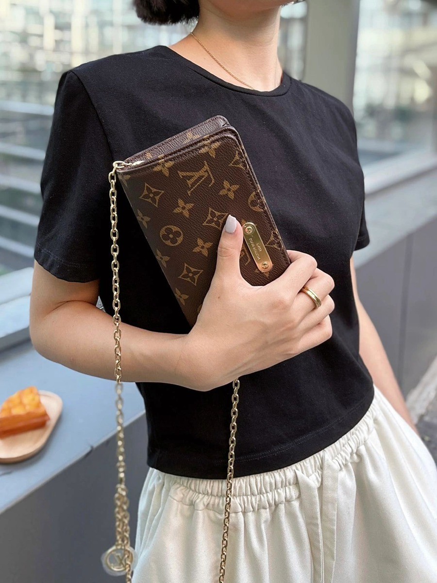 Lily Wallet On Chain 手袋 M82509_19