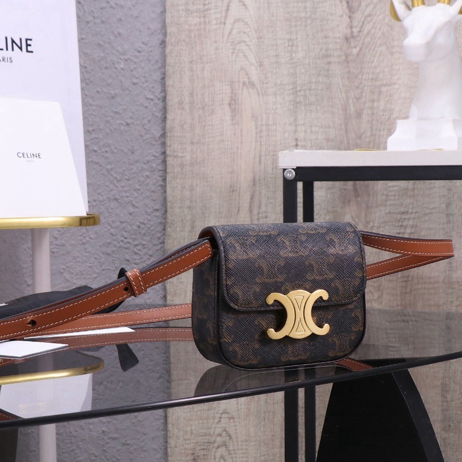 celine Triomphe mini 凱旋門迷你斜挎包_1