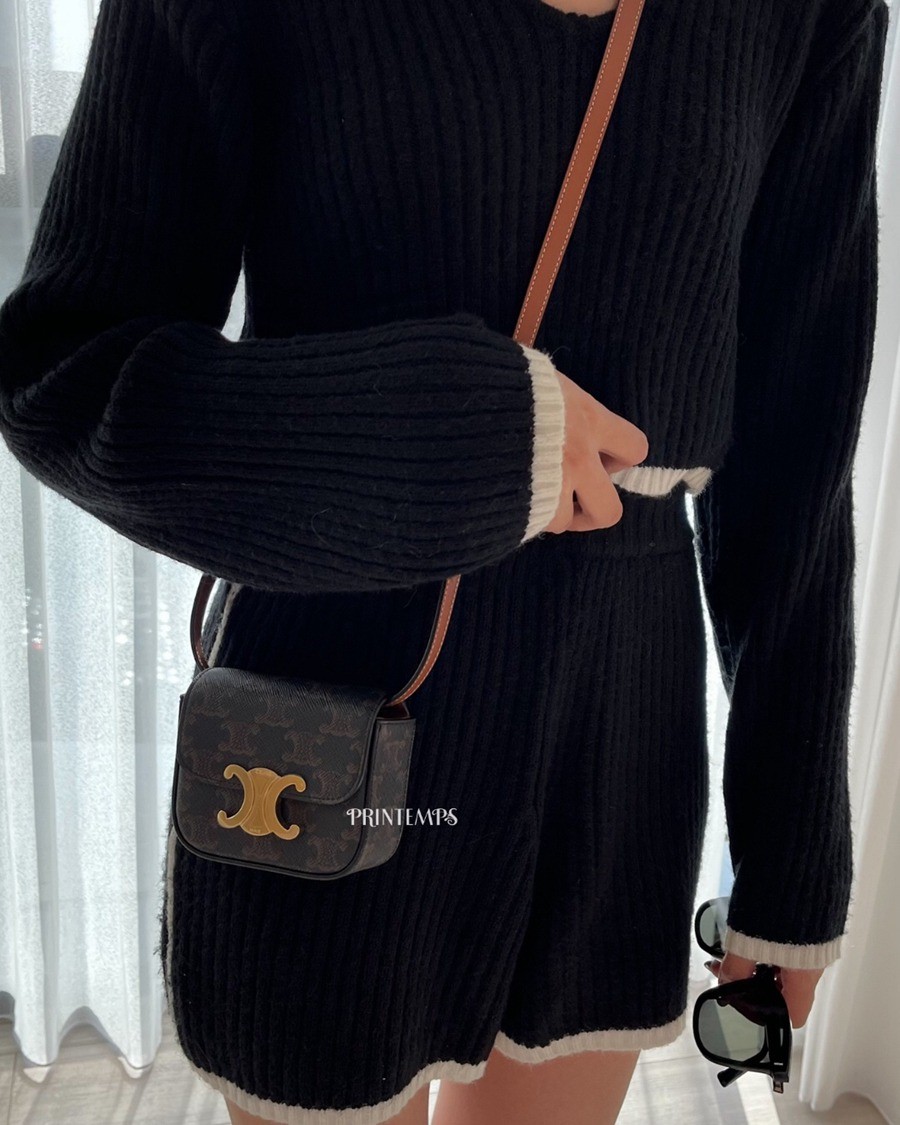 celine Triomphe mini 凱旋門迷你斜挎包_17