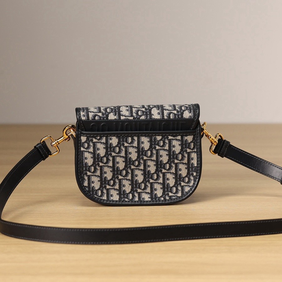 DIOR BOBBY 小號 手袋 藍色 Oblique 印花_5