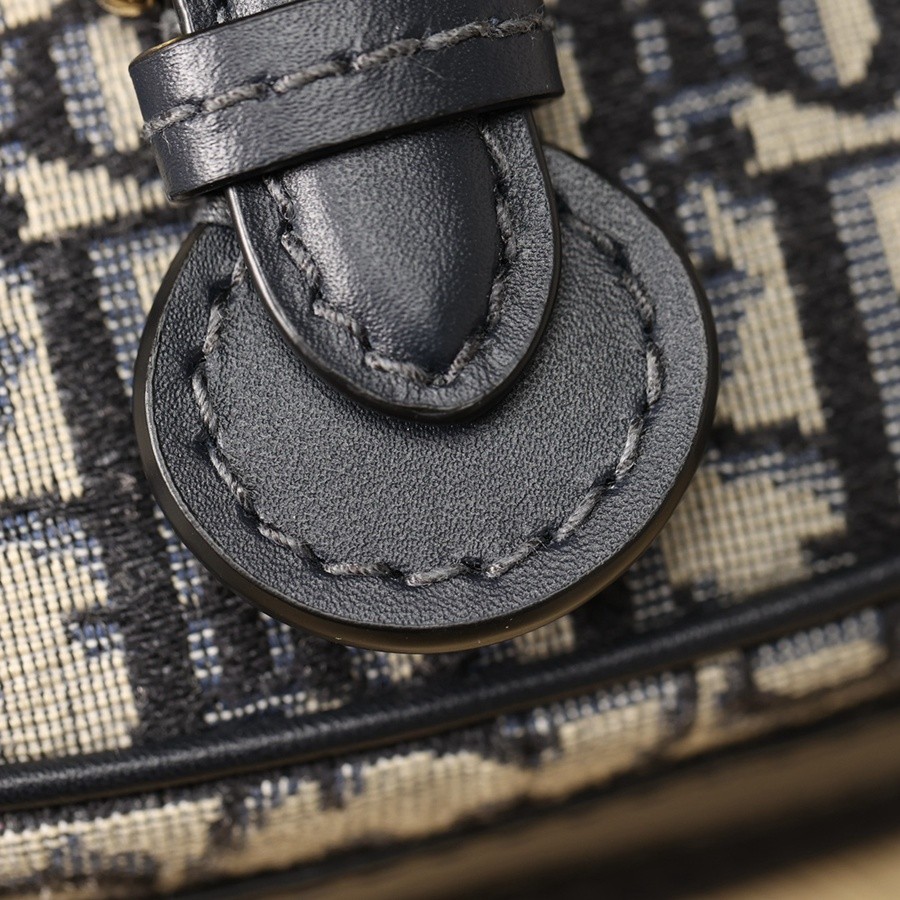 DIOR BOBBY 小號 手袋 藍色 Oblique 印花_14