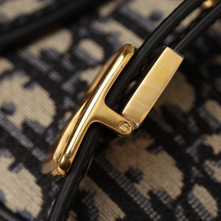 DIOR BOBBY 小號 手袋 藍色 Oblique 印花_18