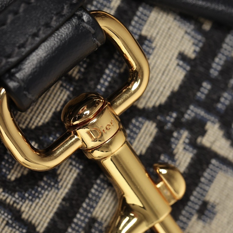 DIOR BOBBY 小號 手袋 藍色 Oblique 印花_24