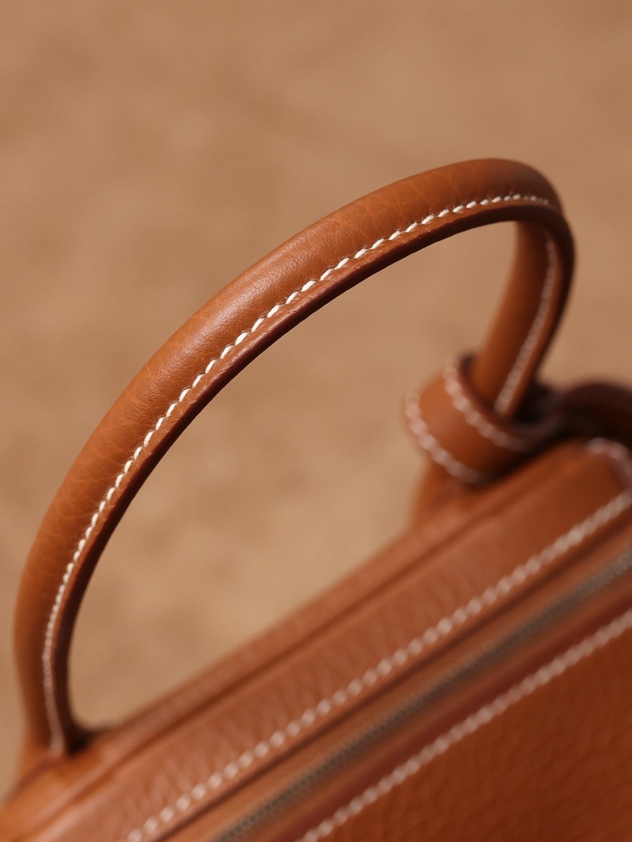 H Lindy 26CM 金棕銀扣_7