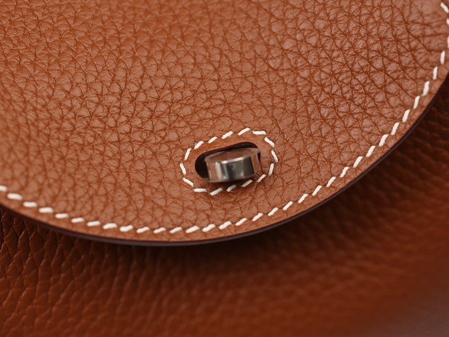 H Lindy Mini 19CM 金棕色銀扣_12