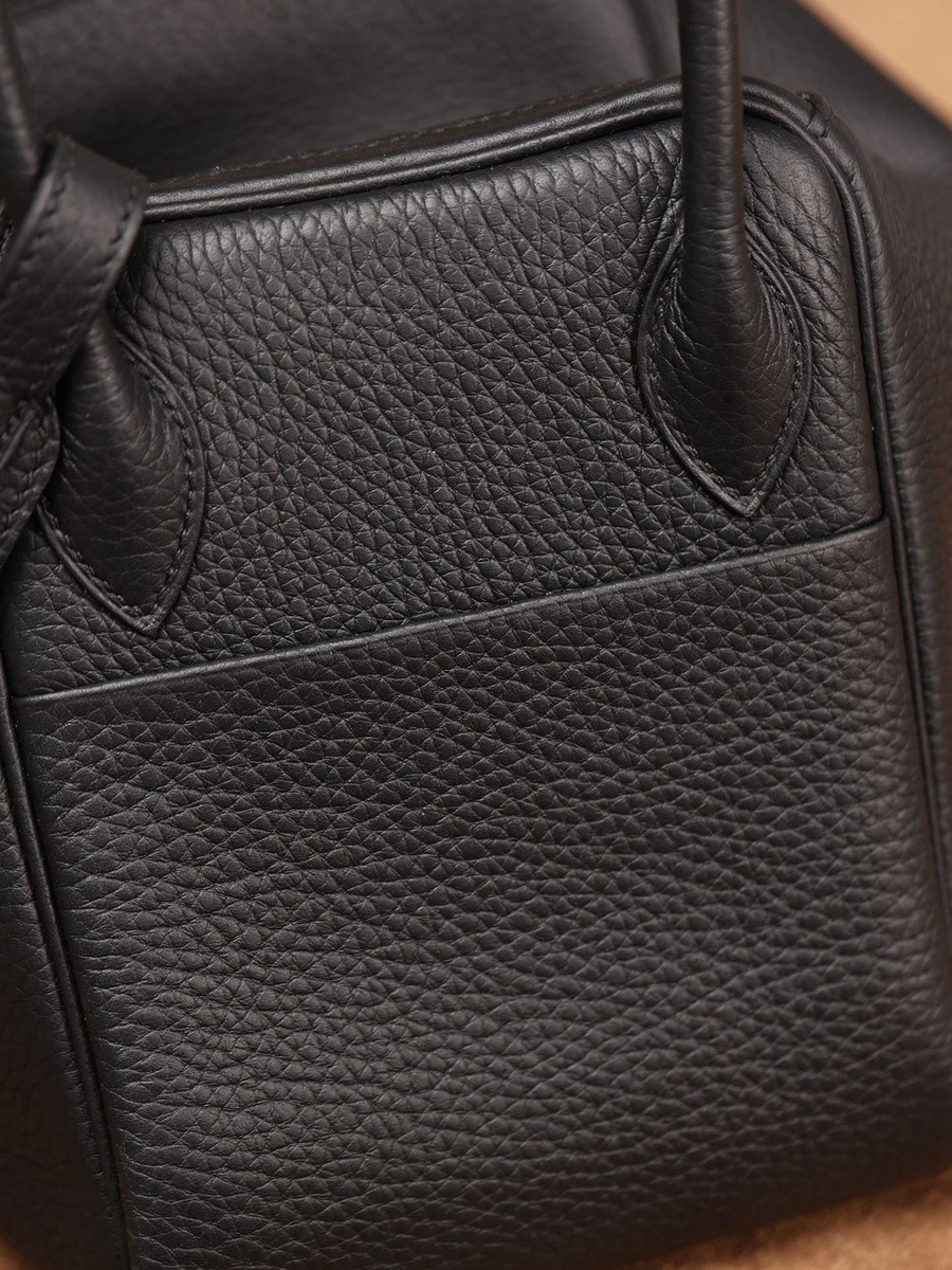 H Lindy 26CM 黑色金扣_10