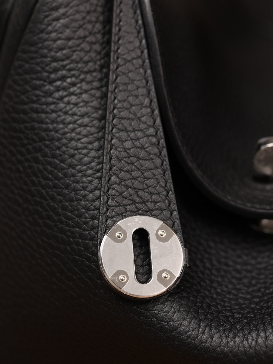 H Lindy 26CM 黑色銀扣_9