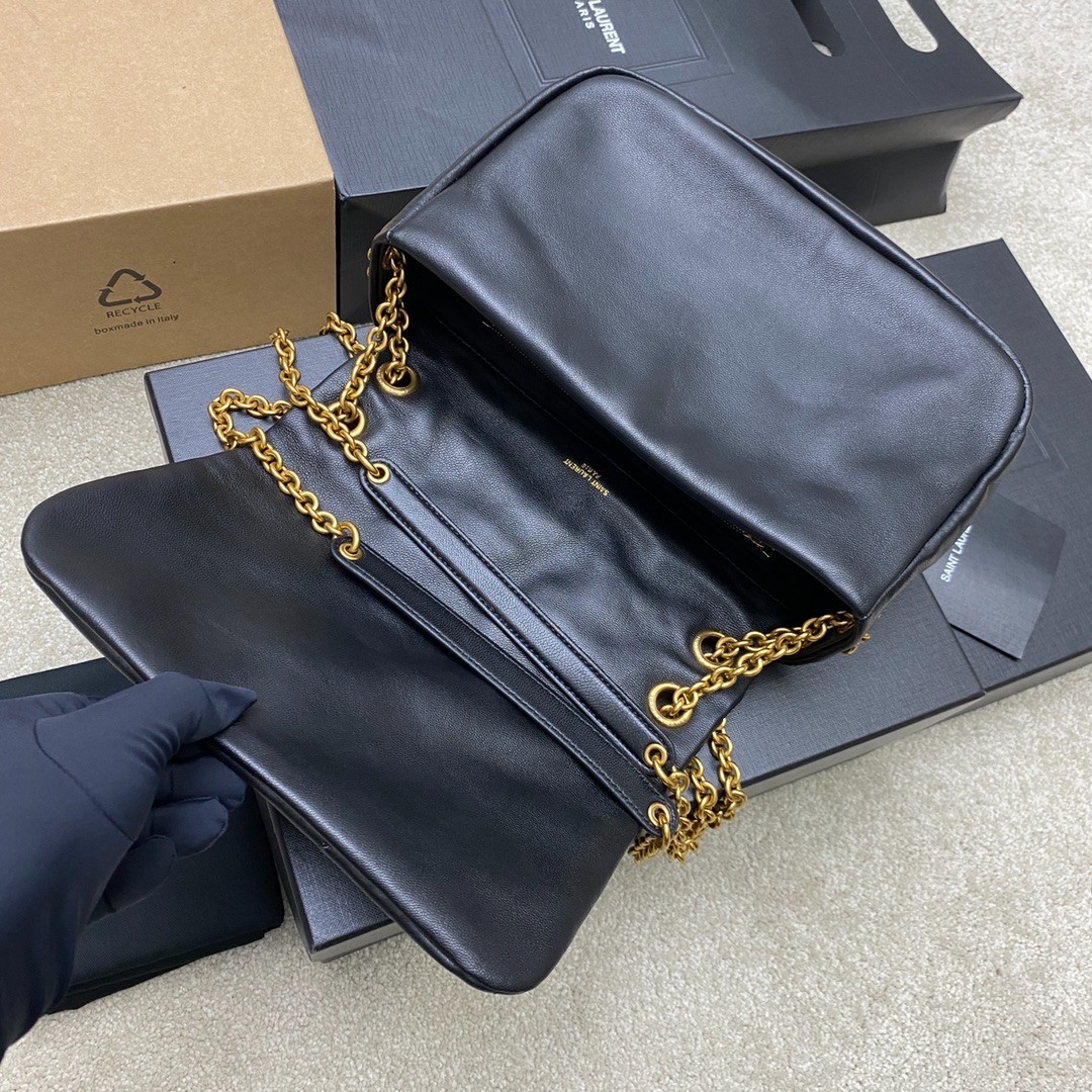 JAMIE 4.3小號原廠羊皮黑金_5