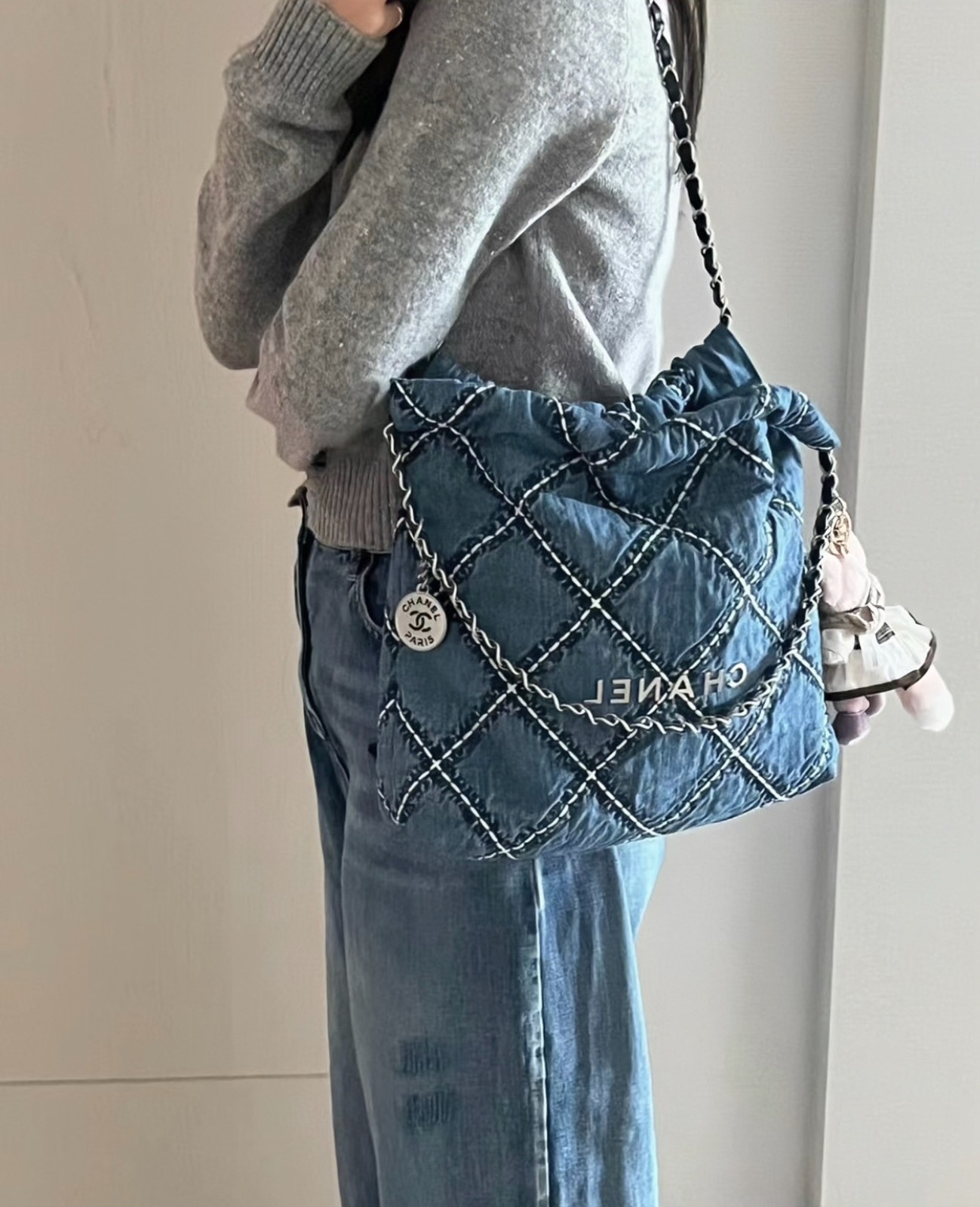 24P 22Bag 小號丹寧牛仔_8