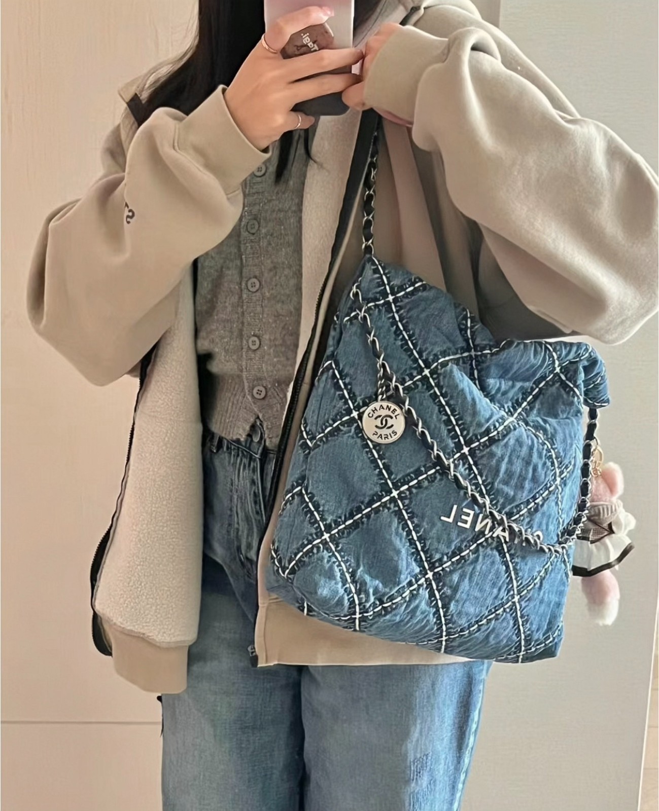 24P 22Bag 小號丹寧牛仔_7