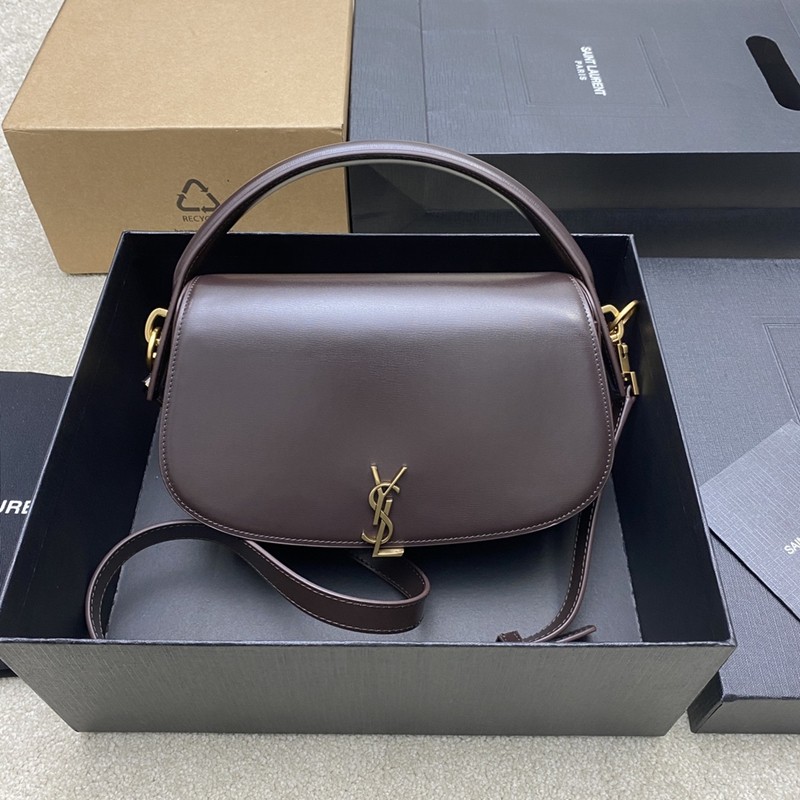 Voltaire Box Saint Laurent肩背包 朱砂紅_1