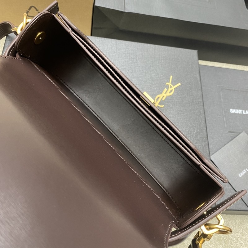 Voltaire Box Saint Laurent肩背包 朱砂紅_7