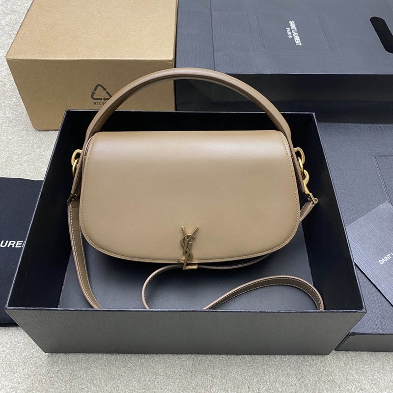 Voltaire Box Saint Laurent肩背包 深木色_1