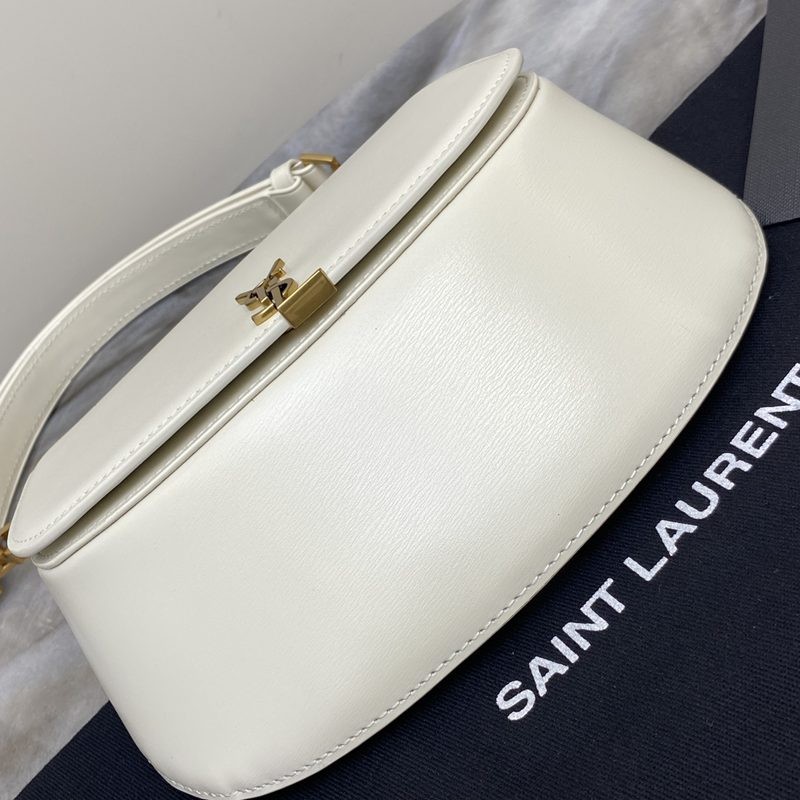 Voltaire Box Saint Laurent手提包 白色_4