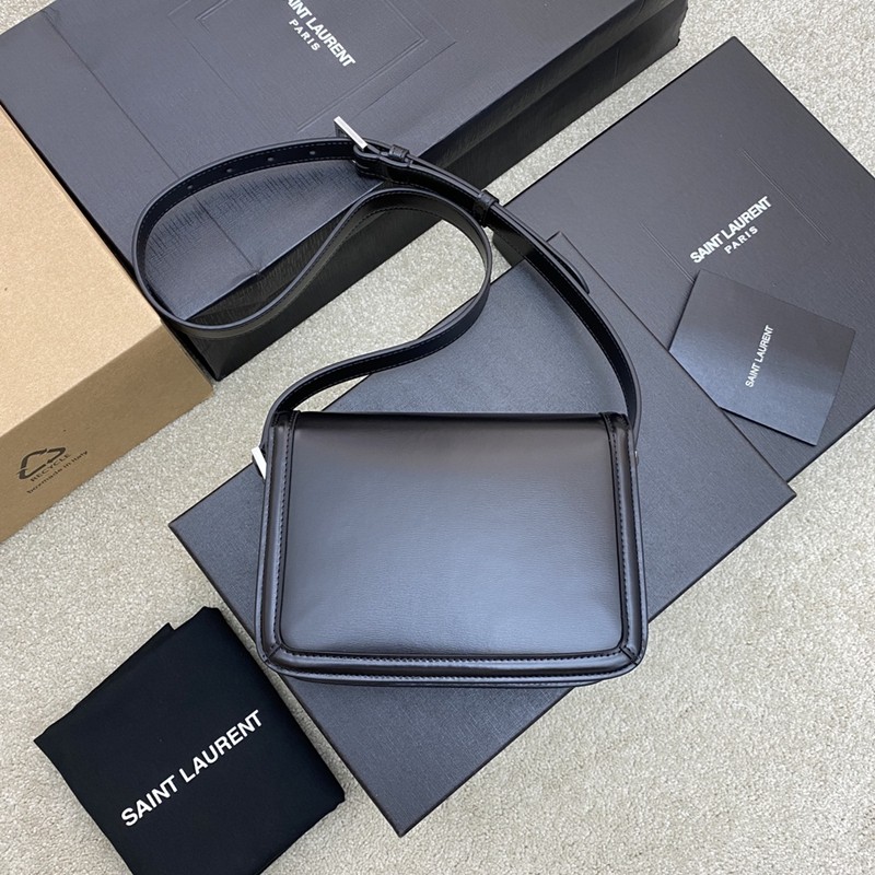 Solferino Box 小號肩背包 黑銀_3