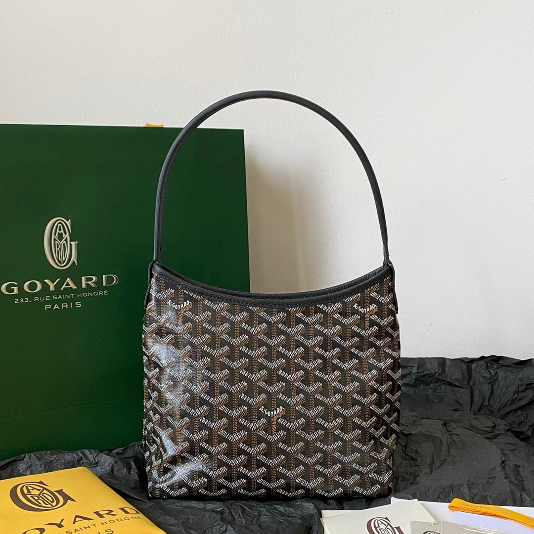 Hobo Mini拉鏈托特黑色_1