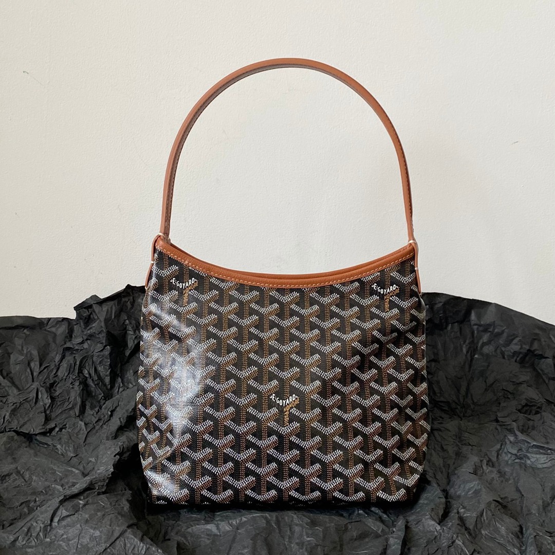 Hobo Mini拉鏈托特棕色_5