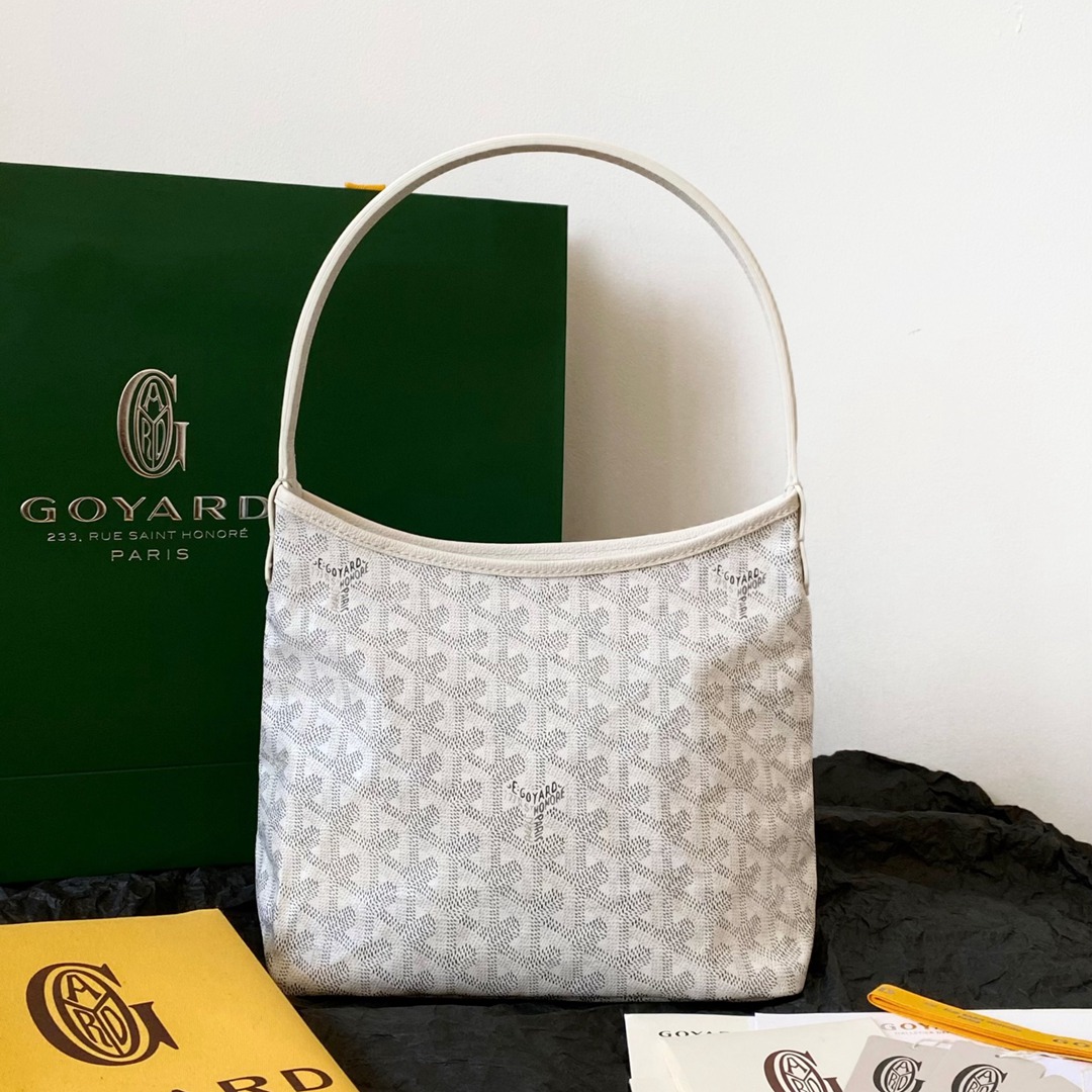 Hobo Mini拉鏈托特白色_1