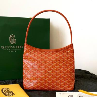 Hobo Mini拉鏈托特橙色