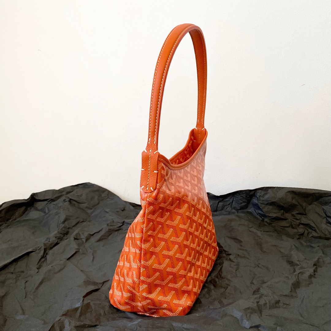 Hobo Mini拉鏈托特橙色_2