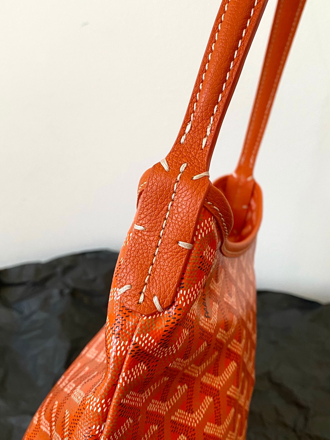 Hobo Mini拉鏈托特橙色_3