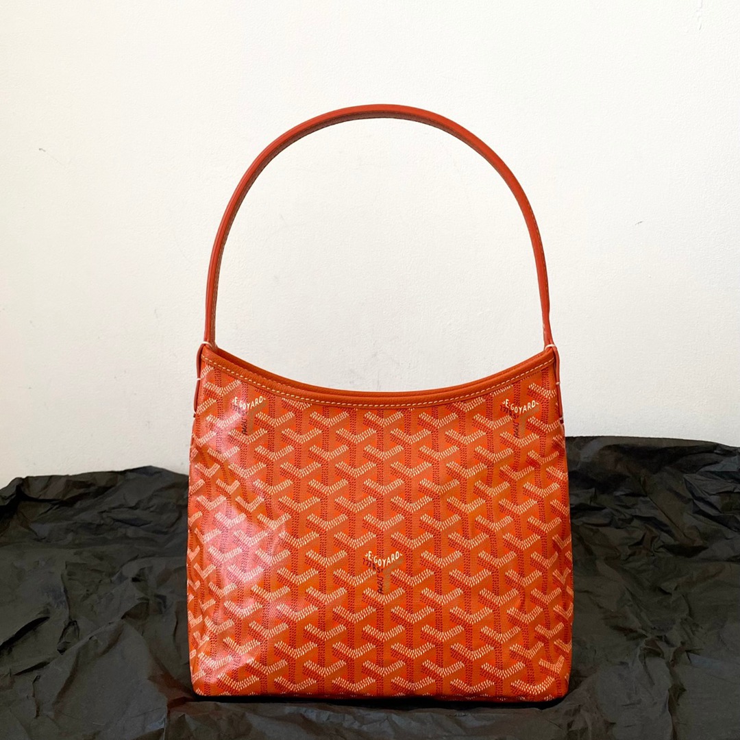 Hobo Mini拉鏈托特橙色_7