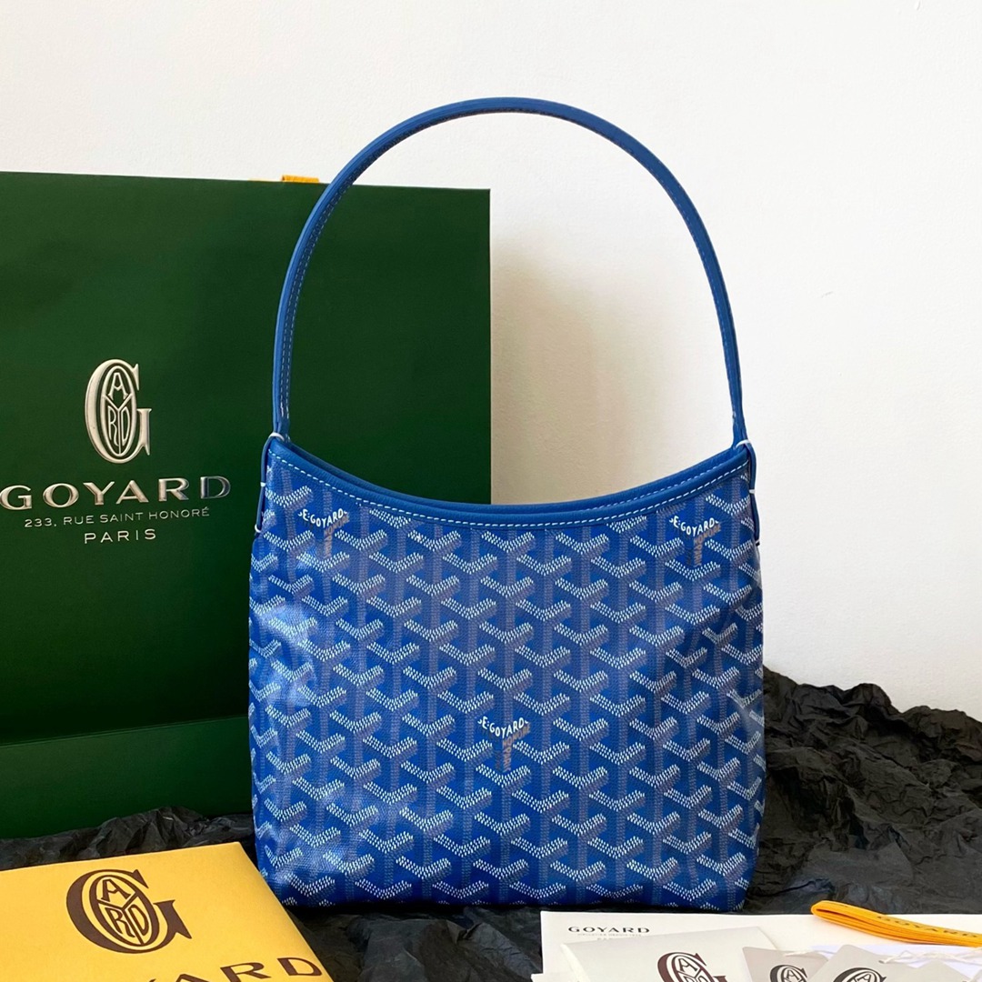 Hobo Mini拉鏈托特天藍色_1