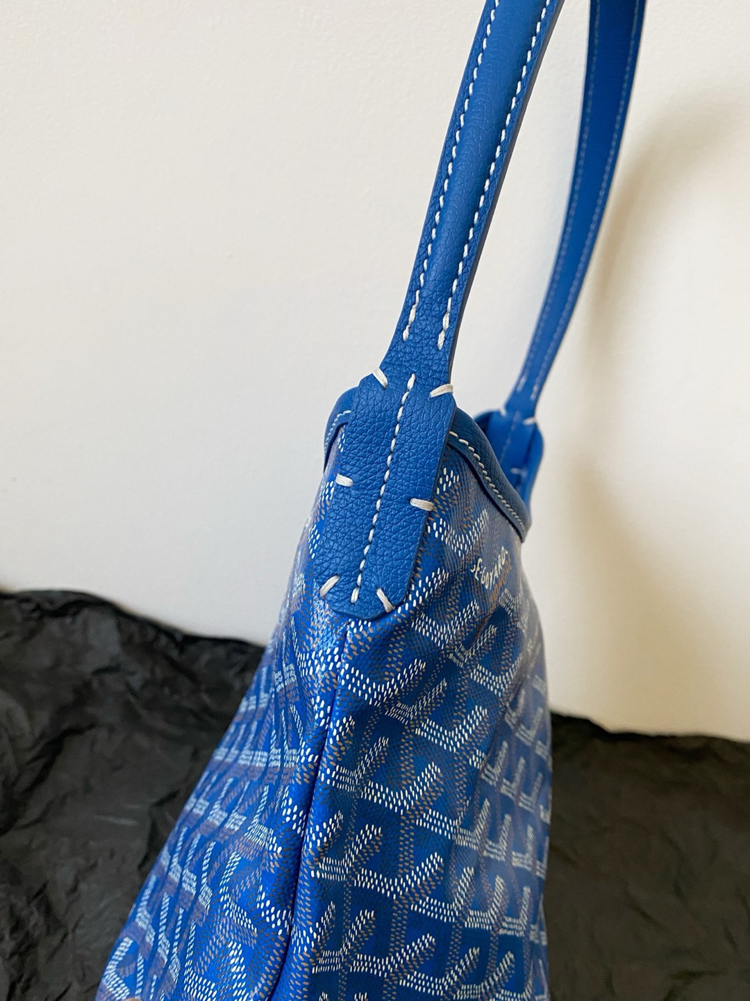 Hobo Mini拉鏈托特天藍色_7