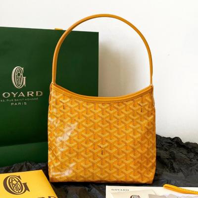 Hobo Mini拉鏈托特黃色