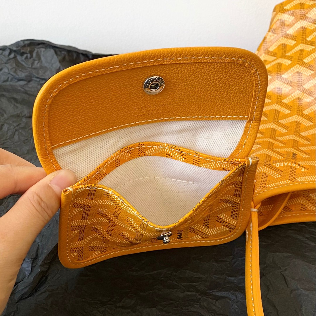 Hobo Mini拉鏈托特黃色_2