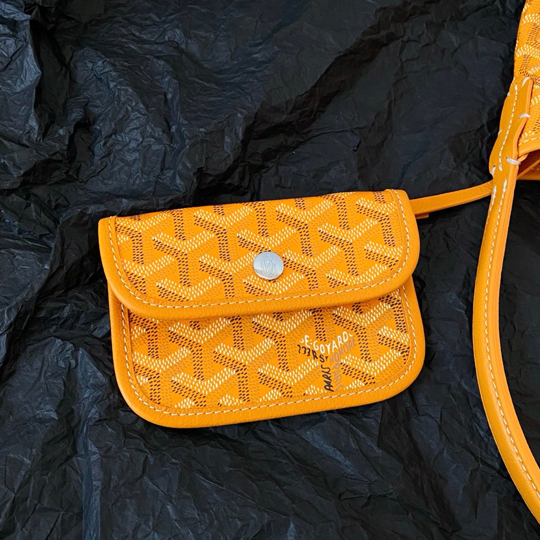 Hobo Mini拉鏈托特黃色_3