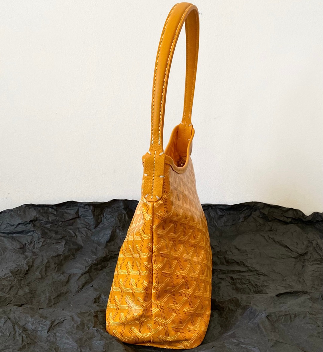 Hobo Mini拉鏈托特黃色_6