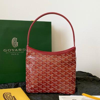 Hobo Mini拉鏈托特紅色