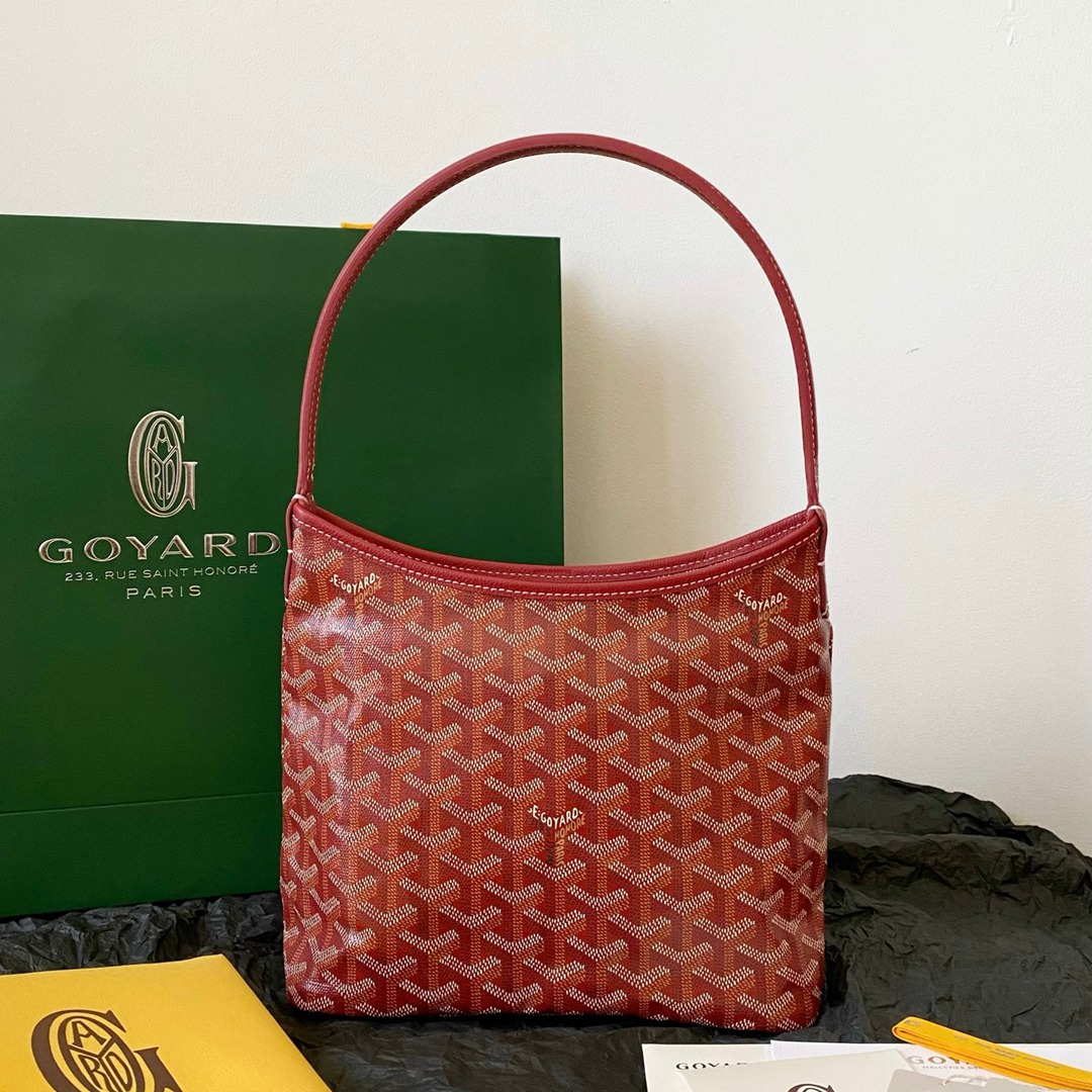 Hobo Mini拉鏈托特紅色_1