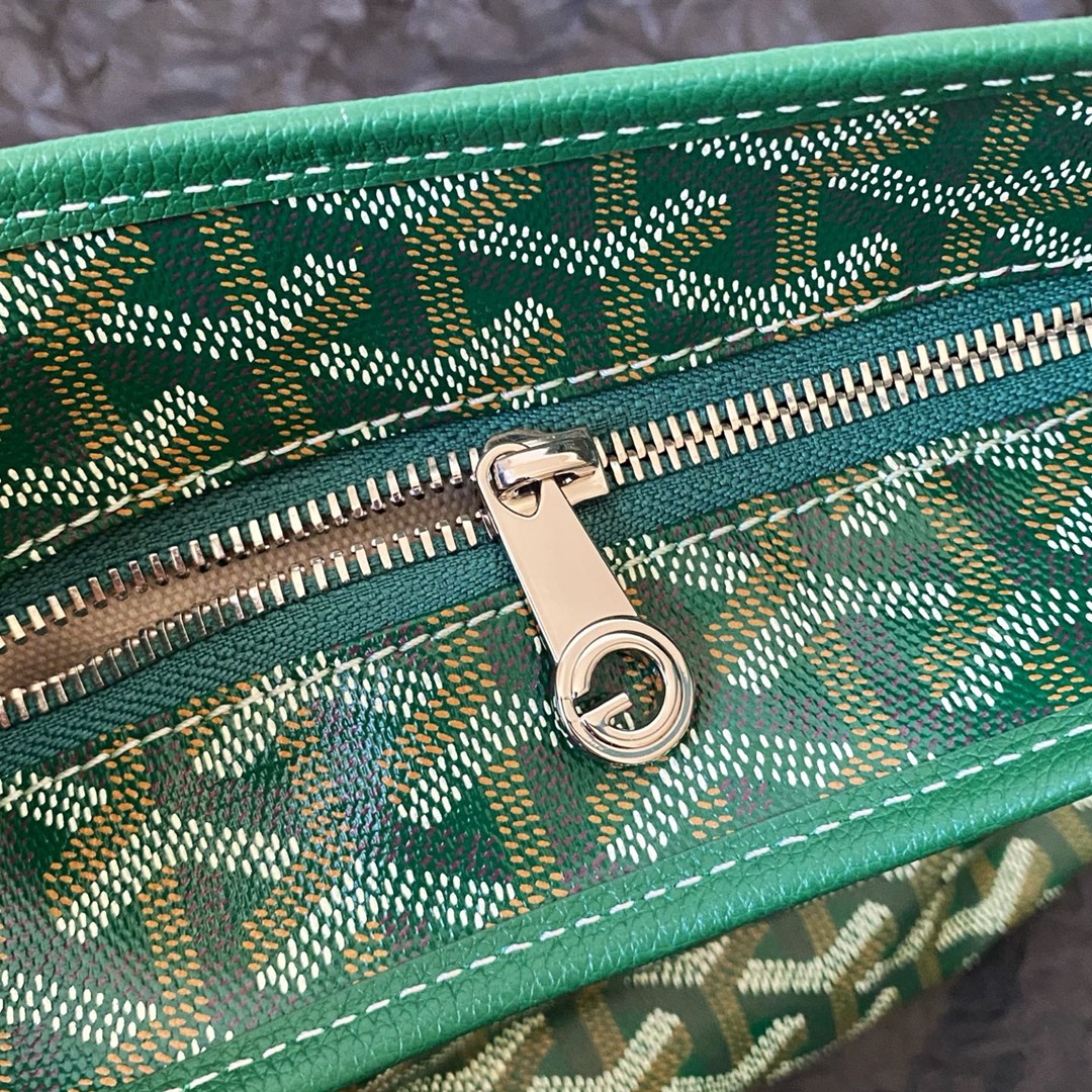 Hobo Mini拉鏈托特綠色_2