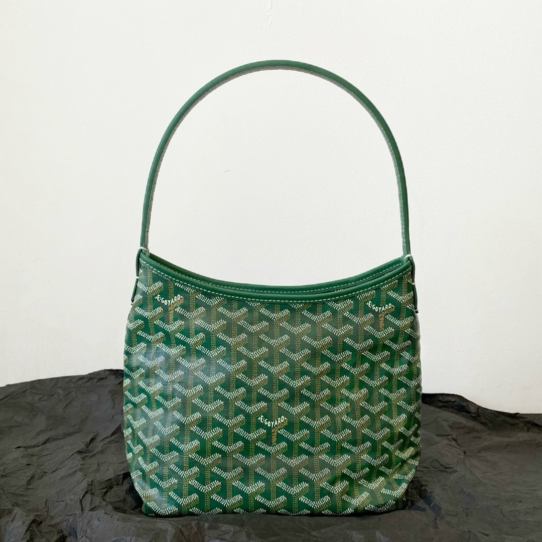 Hobo Mini拉鏈托特綠色_9