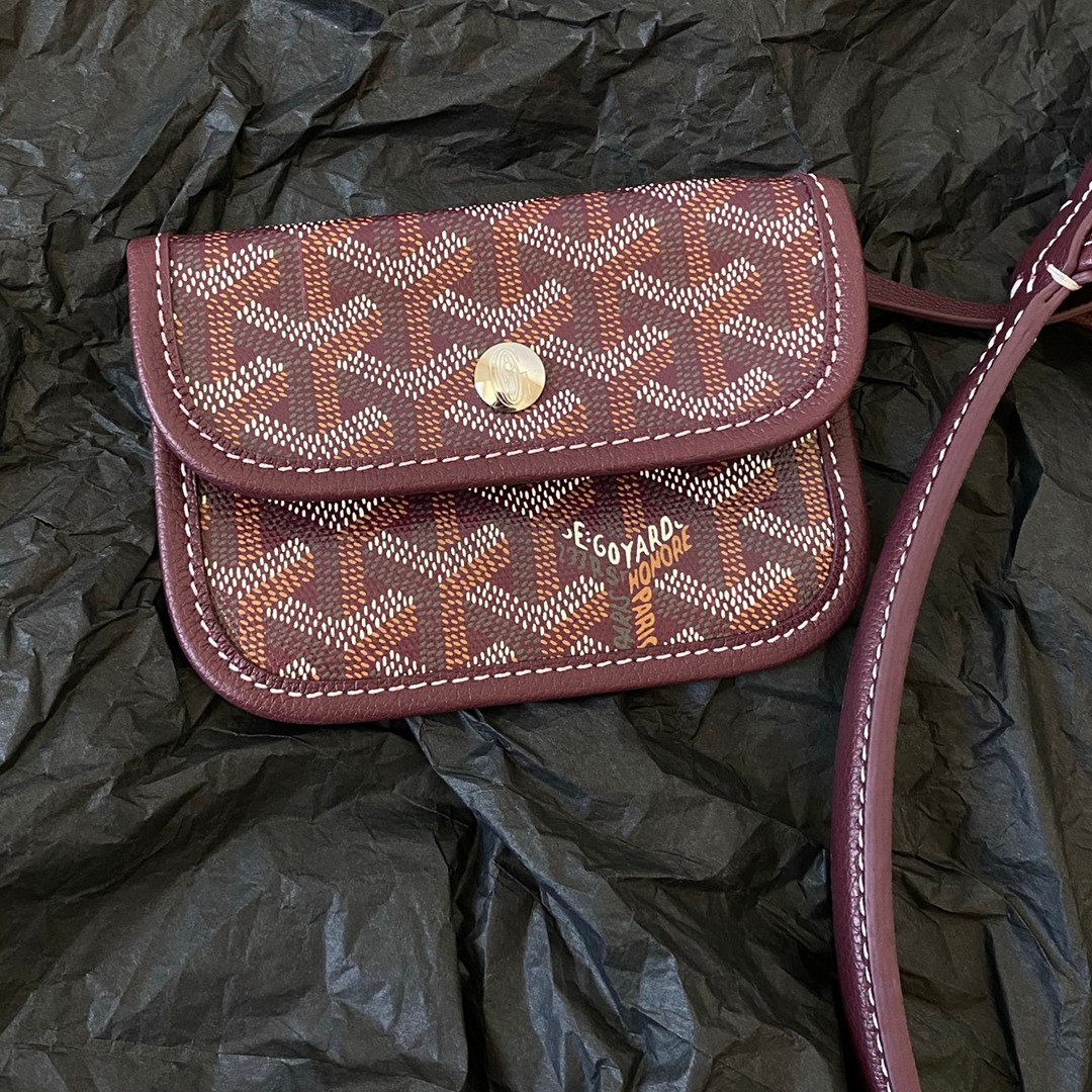 Hobo Mini拉鏈托特酒紅色_4