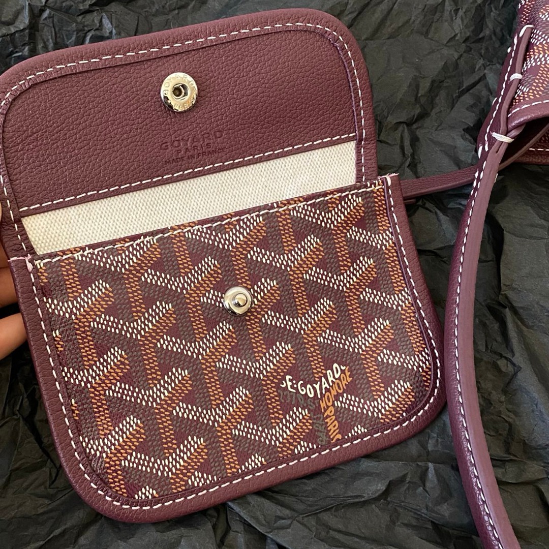 Hobo Mini拉鏈托特酒紅色_5