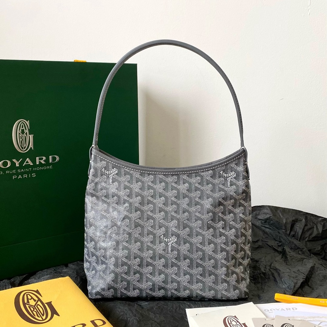 Hobo Mini拉鏈托特灰色_1