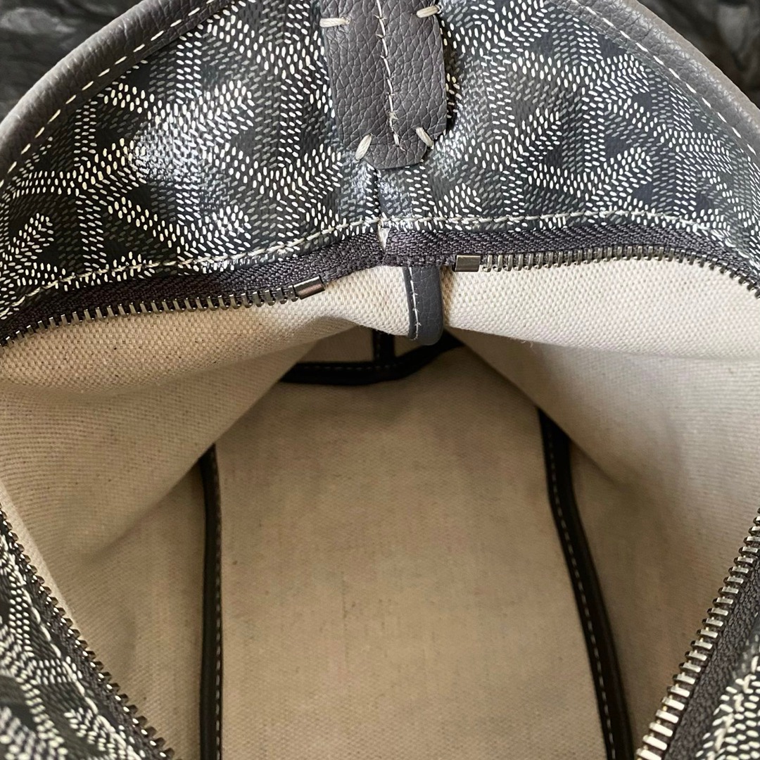 Hobo Mini拉鏈托特灰色_4