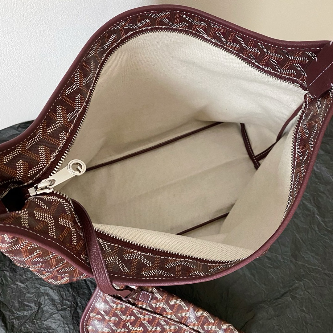 Boheme Hobo酒紅色_5