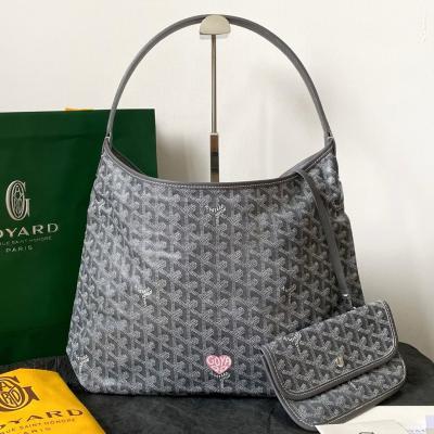 Boheme Hobo灰色粉愛心