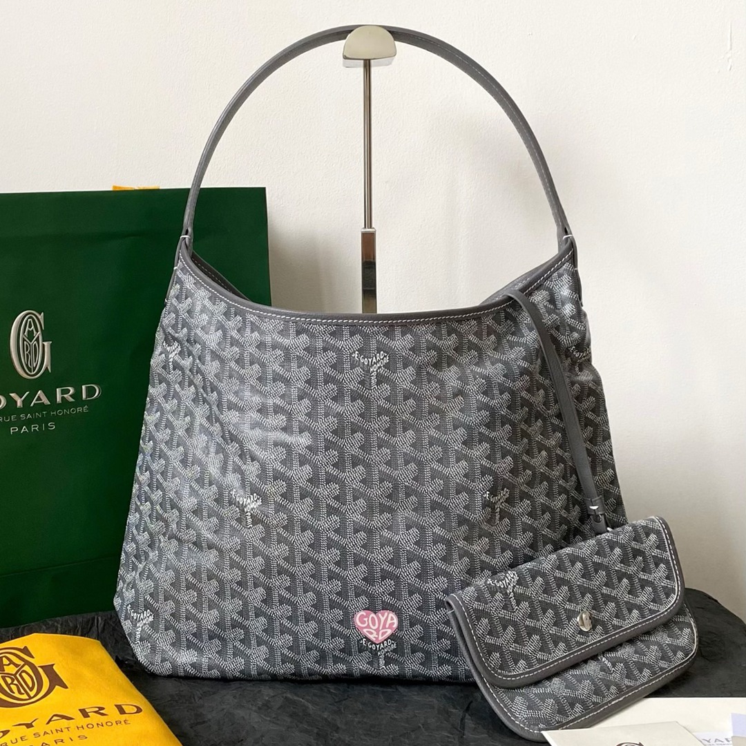 Boheme Hobo灰色粉愛心_1