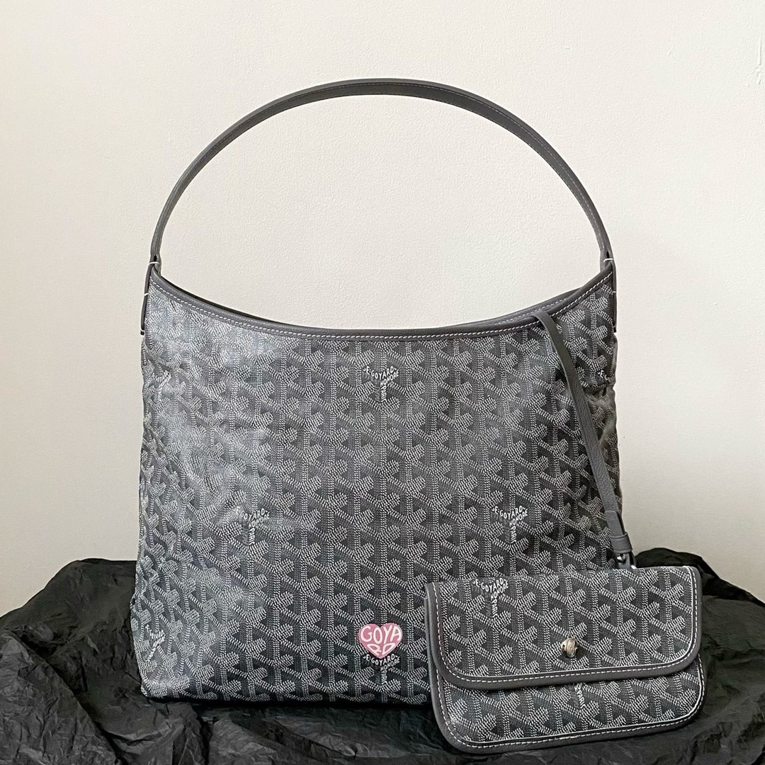 Boheme Hobo灰色粉愛心_2