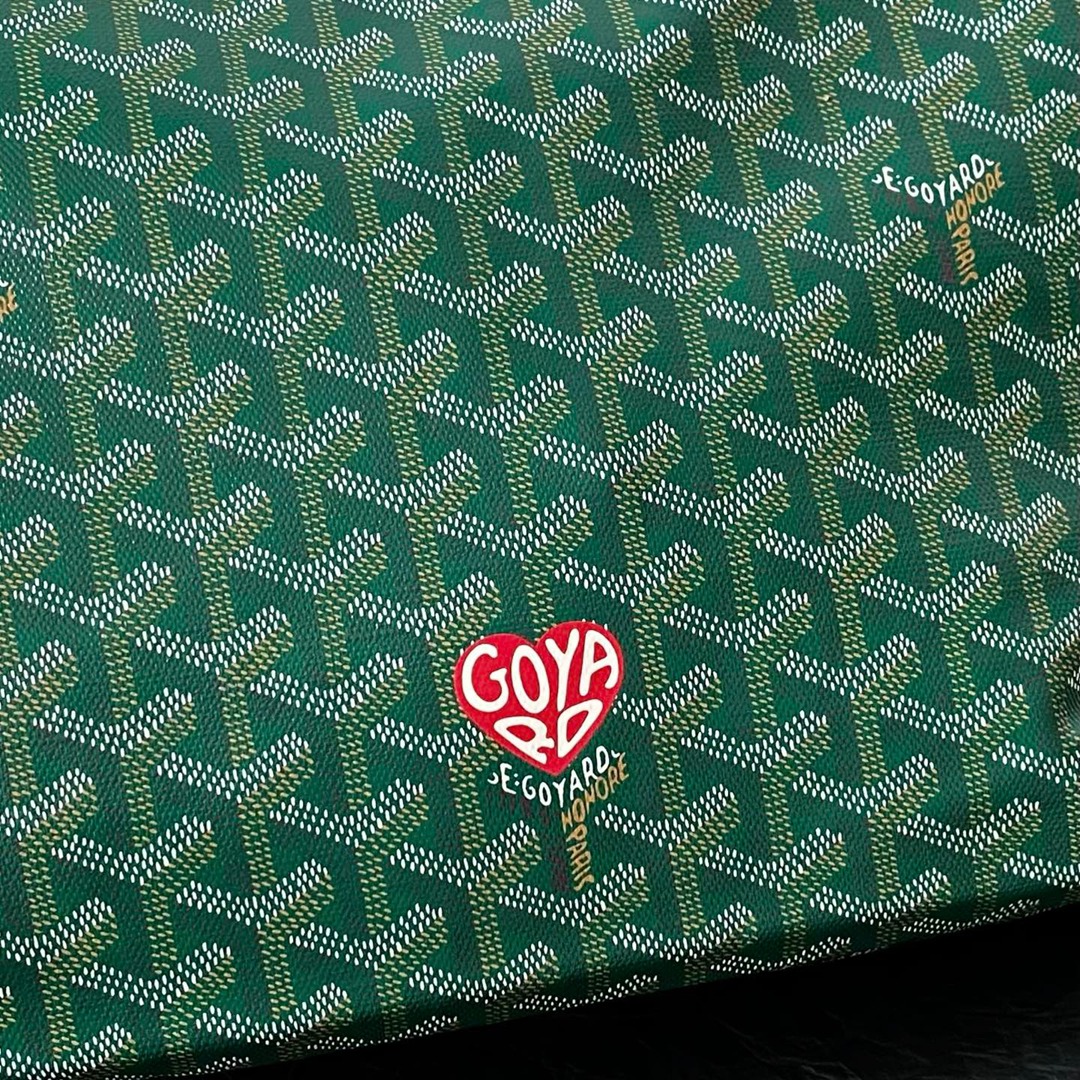 Boheme Hobo綠色紅愛心_3