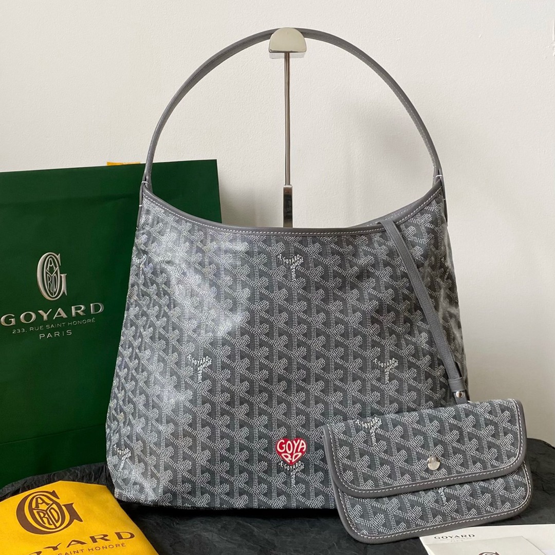 Boheme Hobo灰色紅愛心_1