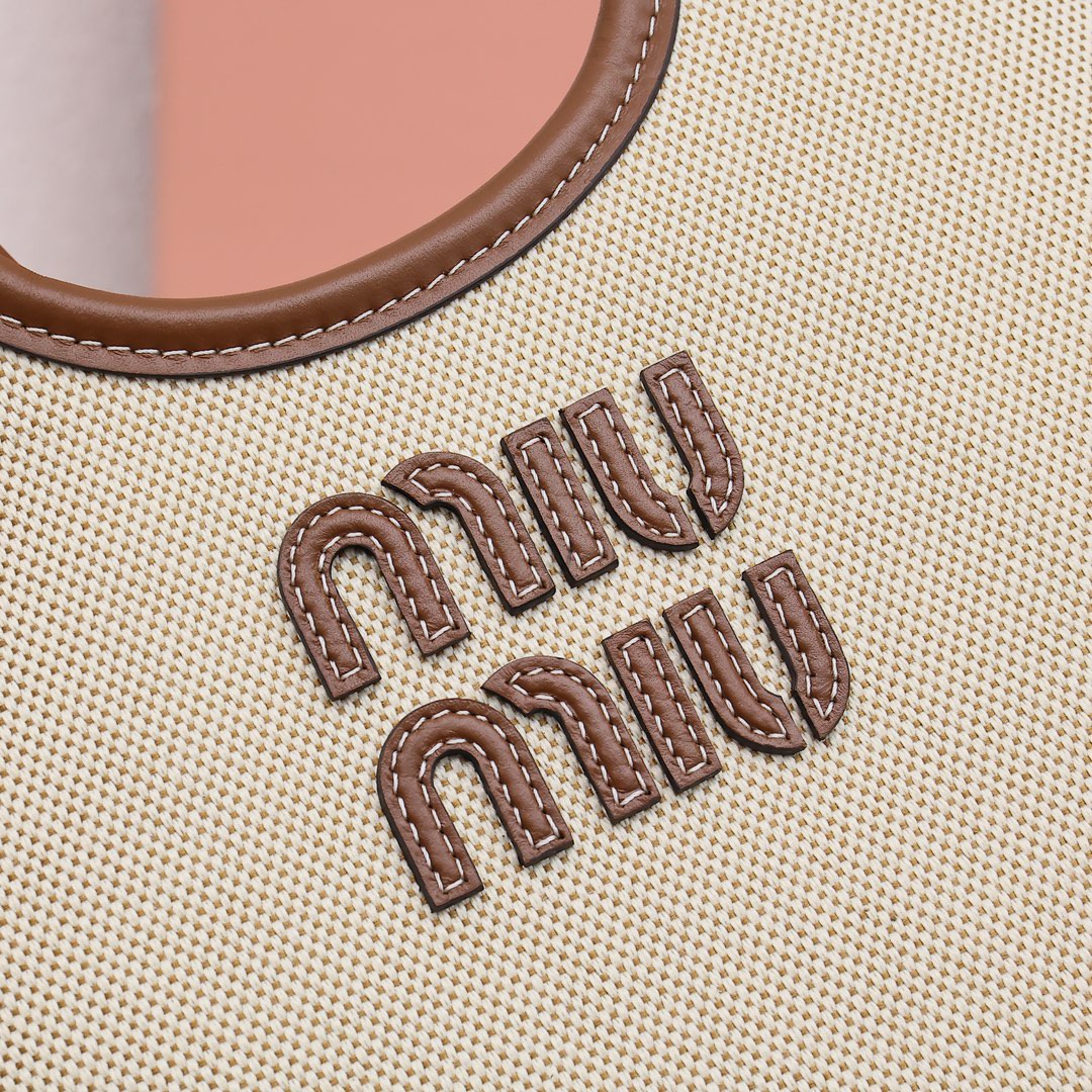 Ivy Mini托特包帆布棕_5