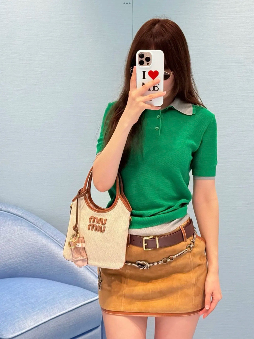 Ivy Mini托特包帆布棕_10