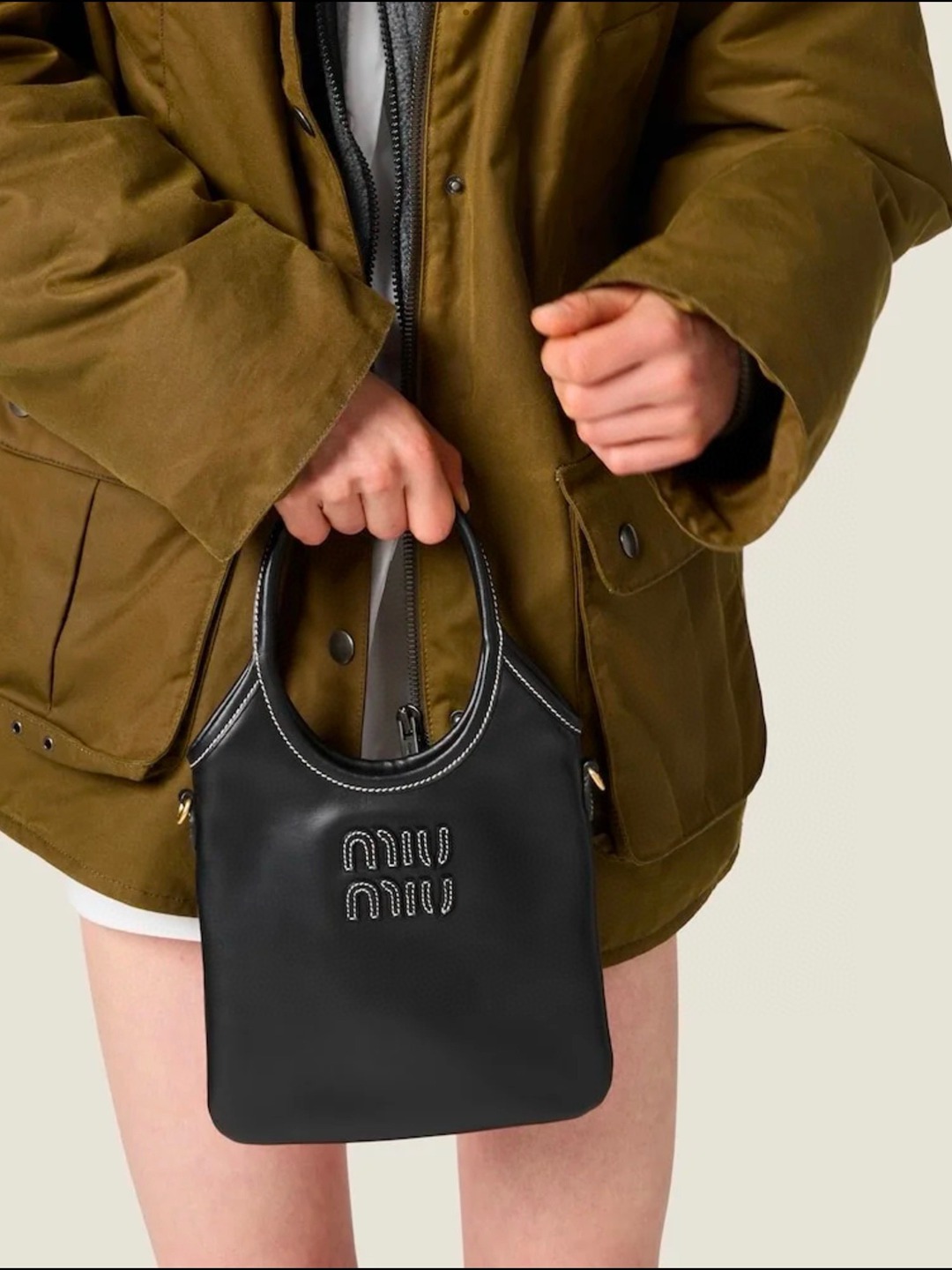 Ivy Mini托特包黑色_11